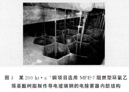圖3 某200kt·a-1銅項目電除霧器內(nèi)部結(jié)構(gòu)