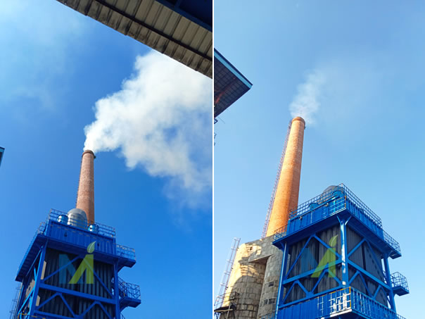 170000m3/h氣量導(dǎo)電玻璃鋼電除霧器開始運(yùn)行